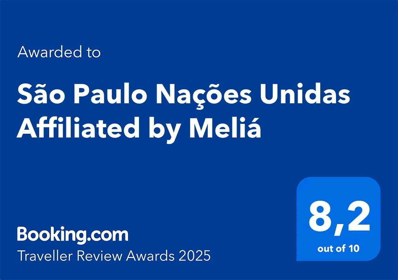 Sao Paulo Nacoes Unidas Affiliated By Melia Hotel